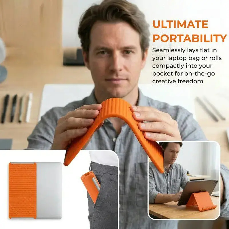 Tablet Accessories Gifts - Soporte Plegable de Silicona para Teléfonos,
