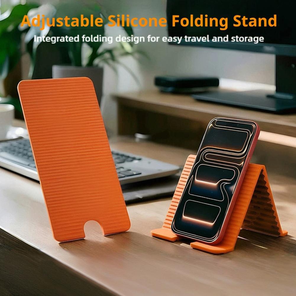 Tablet Stand Accessories - Soporte de silicona plegable y flexible