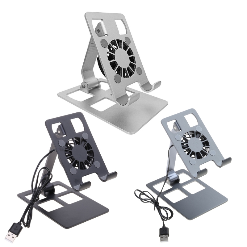 Tablet Stand Accessories - Soporte para teléfono móvil, ventilador refrigeración
