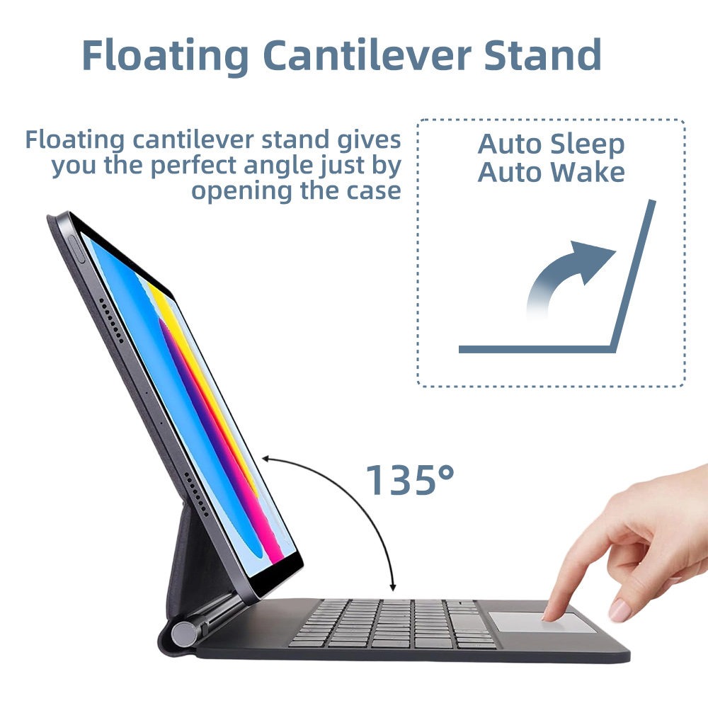Teclado Mágico 2026 con Blueto - Tablet Accessories Case reseña y precio