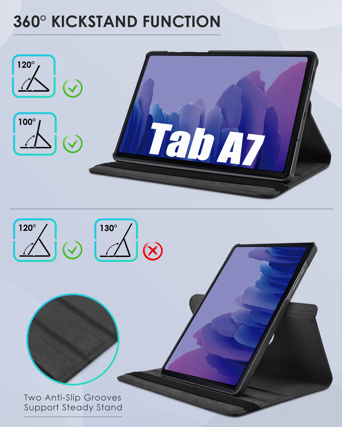 Funda giratoria para Samsung G - Getac Tablet Accessories reseña y precio