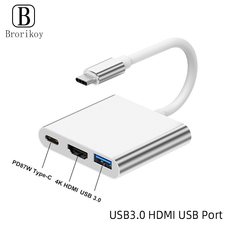 Hub USB tipo C 3 en 1 a HDMI 4 - Tablet Accessories Samsung reseña y precio
