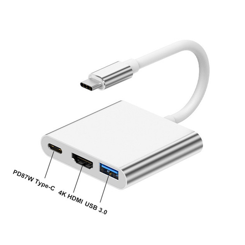 Hub USB tipo C 3 en 1 a HDMI 4 - Tablet Accessories Samsung reseña y precio