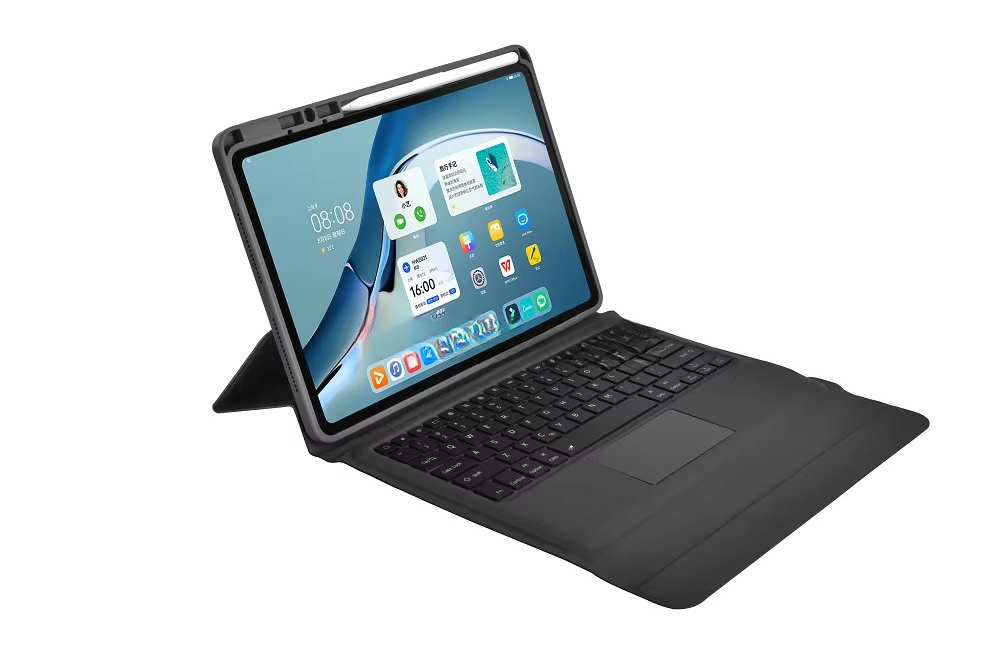 Teclado Trackpad inalámbrico p - Tablet Keyboard Case reseña y precio
