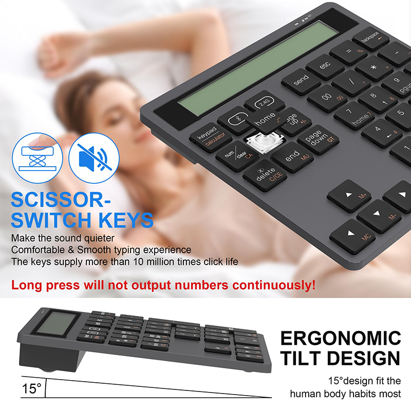 Teclado Numérico Inalámbrico U - Tablet Accessories Uk reseña y precio