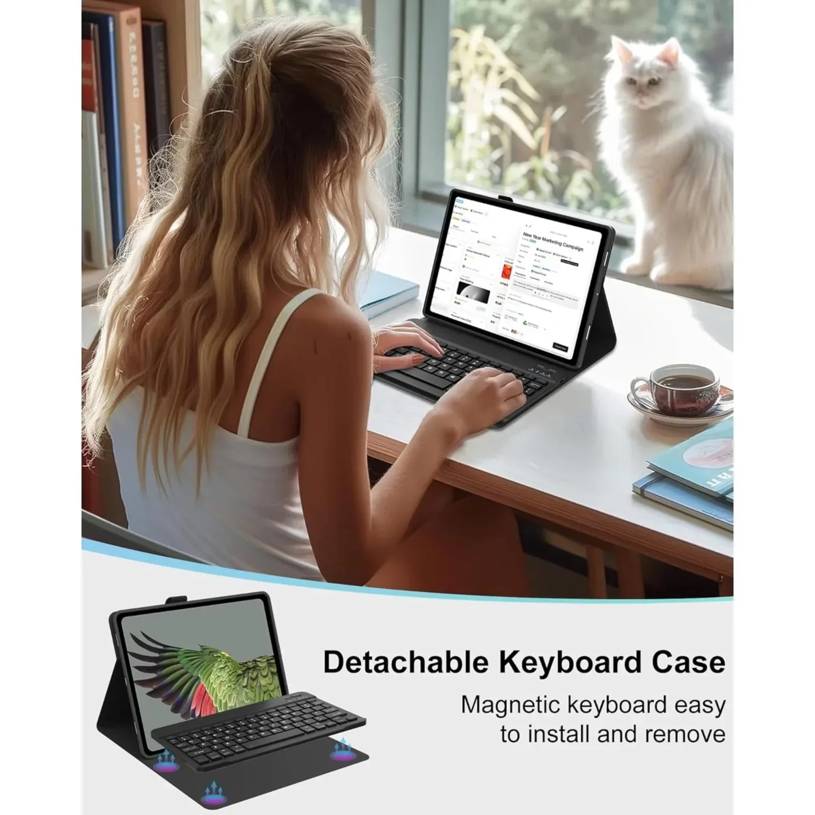 Funda con teclado para tableta - Tablet Accessories Samsung reseña y precio