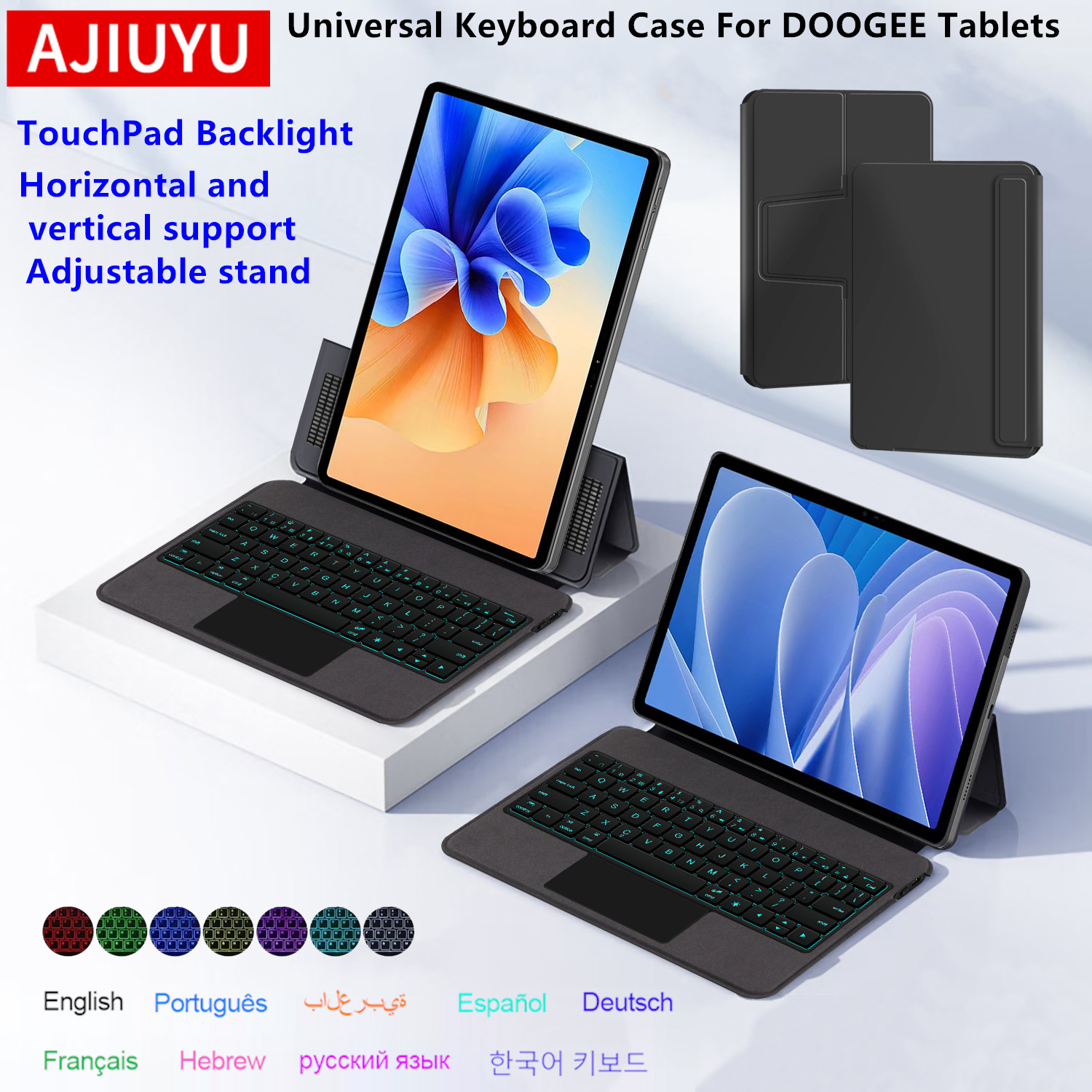 AJIUYU-teclado táctil para DOO - Tablet Accessories Keyboard reseña y precio