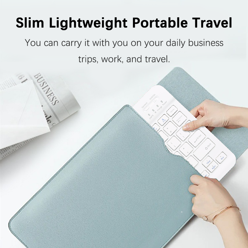 Teclado inalámbrico compatible - Tablet Accessories Keyboard reseña y precio