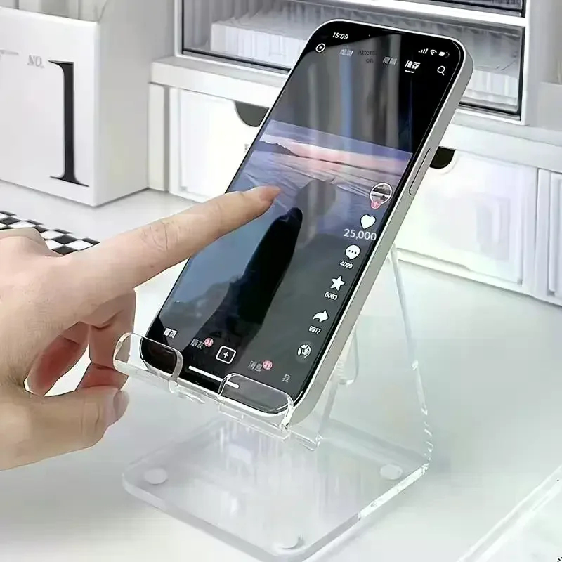 Soporte Transparente para Telé - Tablet Stand Accessories reseña y precio
