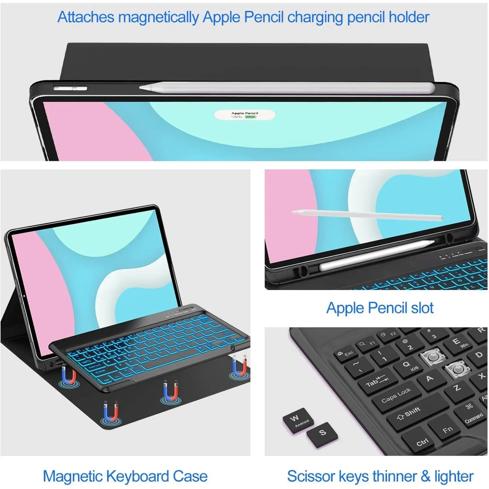 Funda con teclado para HONOR P - Tablet Keyboard Case reseña y precio