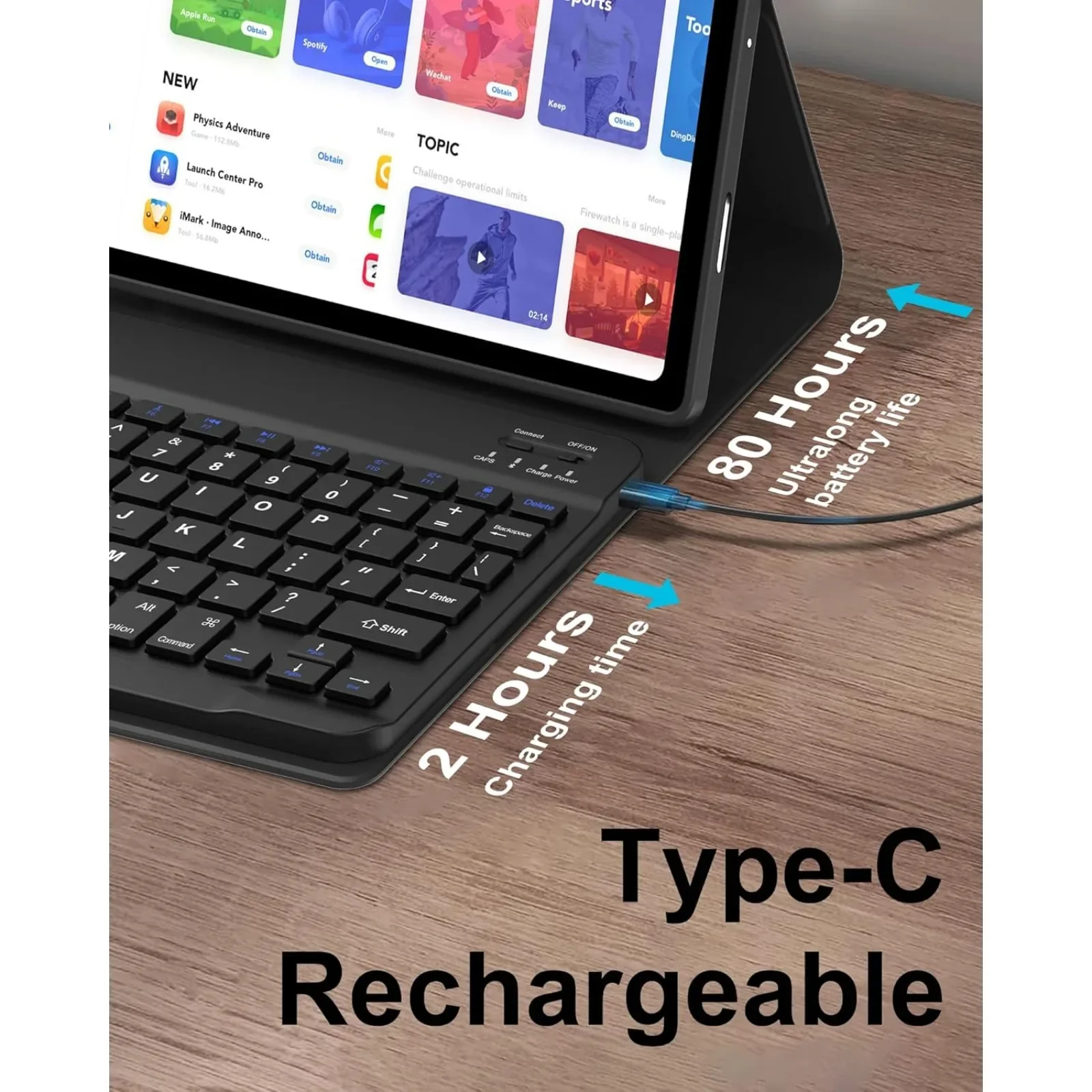 Funda de teclado para Honor Pa - Tablet Keyboard Case reseña y precio