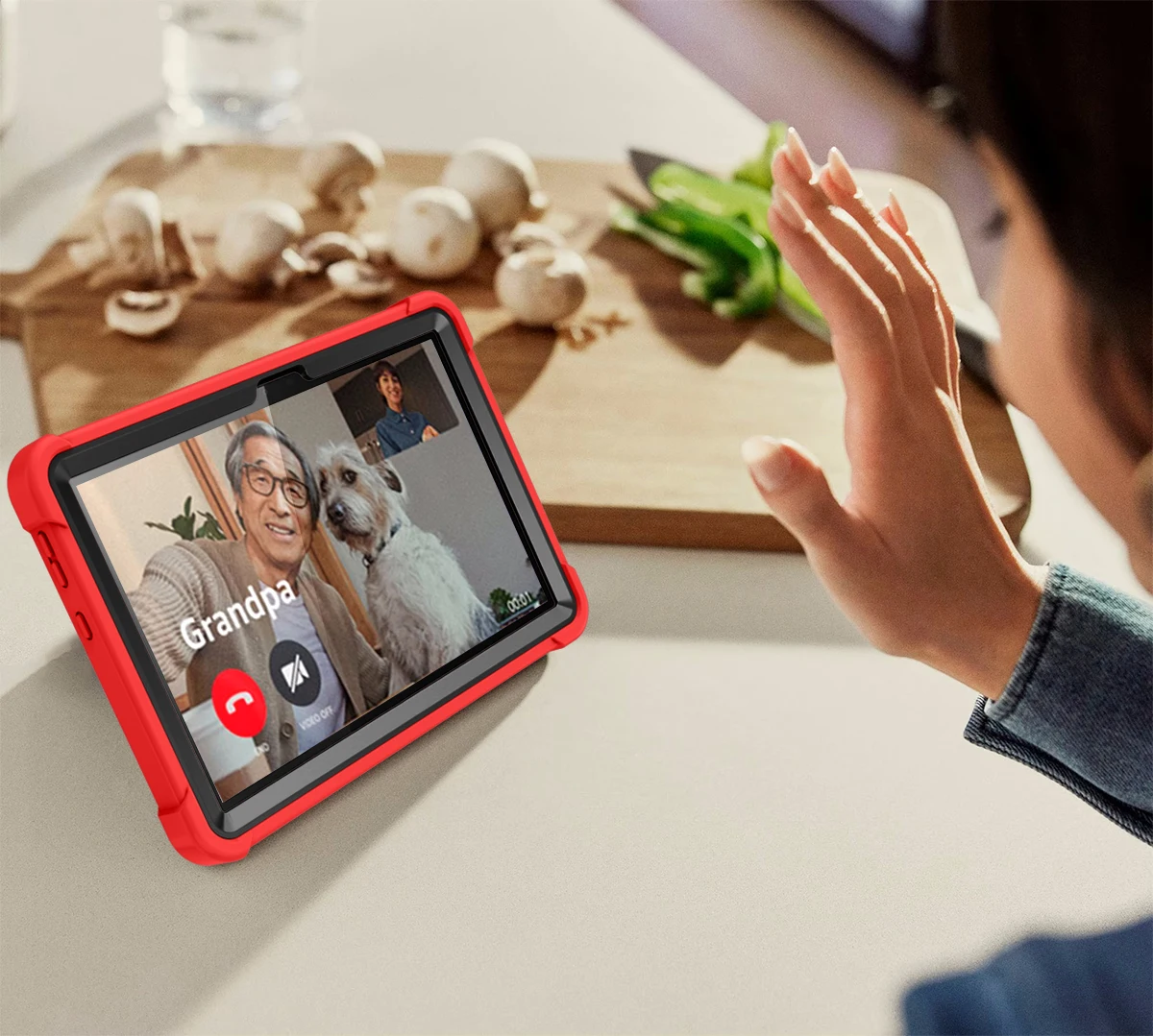 Funda con soporte de armadura  - Tablet Accessories Case reseña y precio