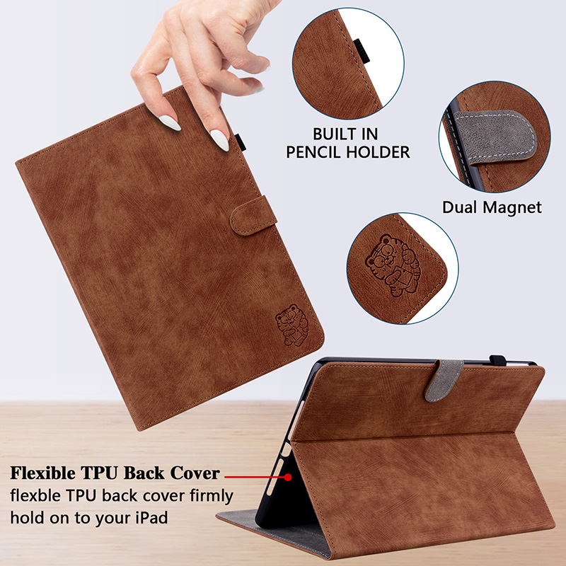 Funda de cuero con diseño de t - Tablet Accessories Amazon reseña y precio