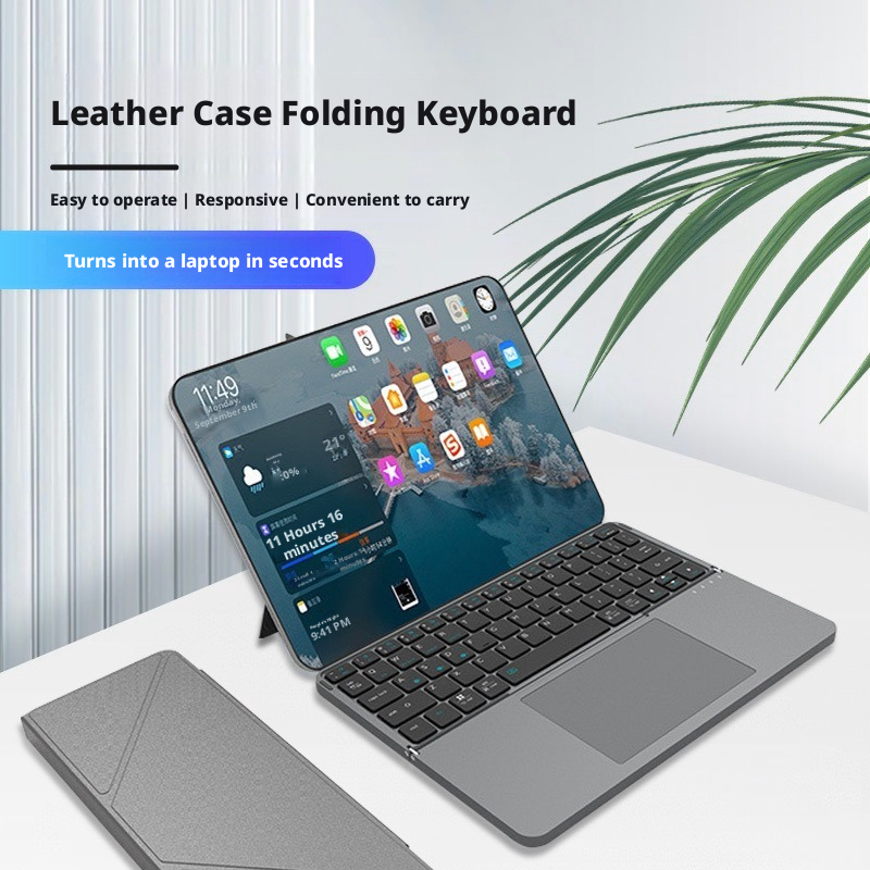 Teclado Inalámbrico Plegable B - Tablet Keyboard Case reseña y precio