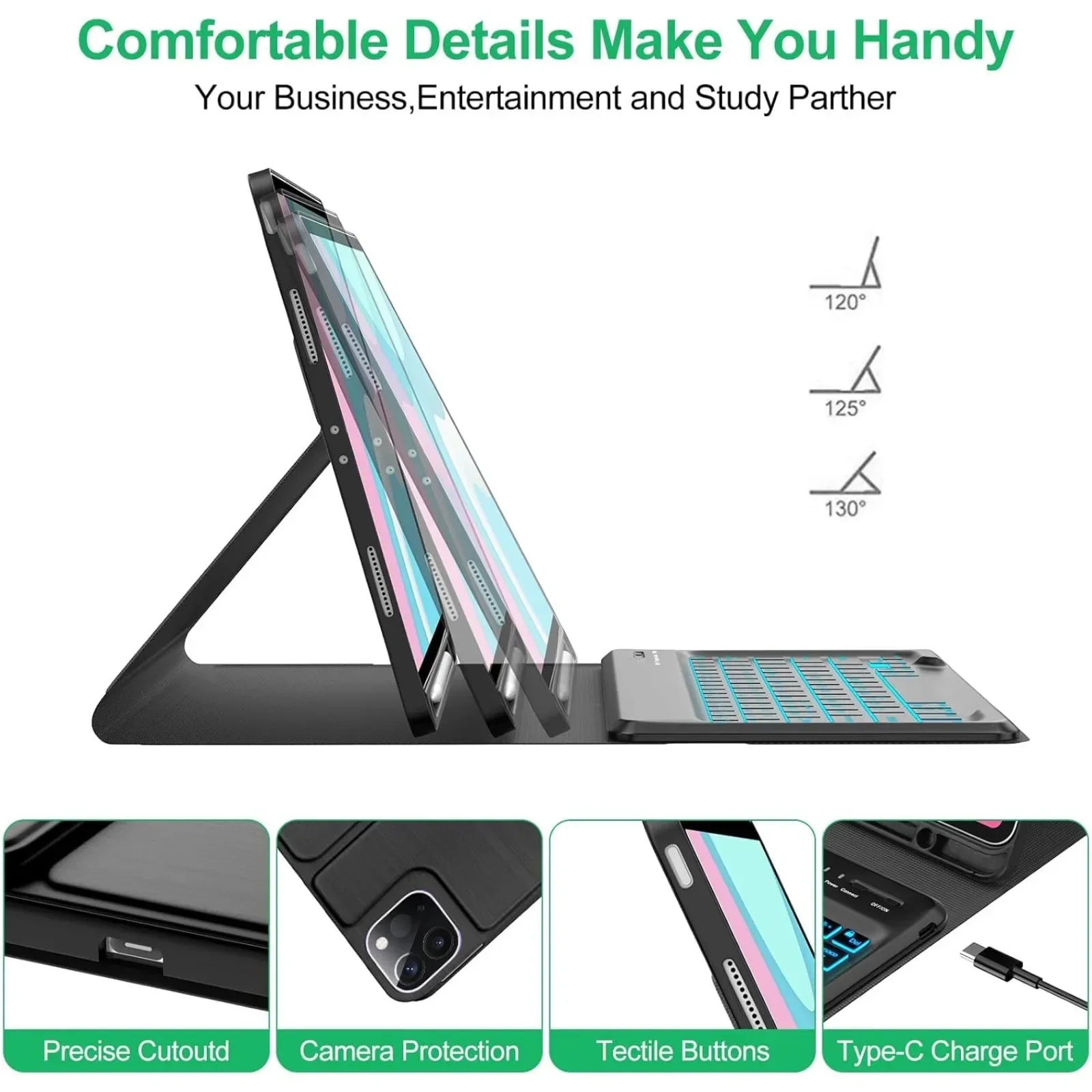 Funda para teclado y ratón par - Tablet Keyboard Case reseña y precio