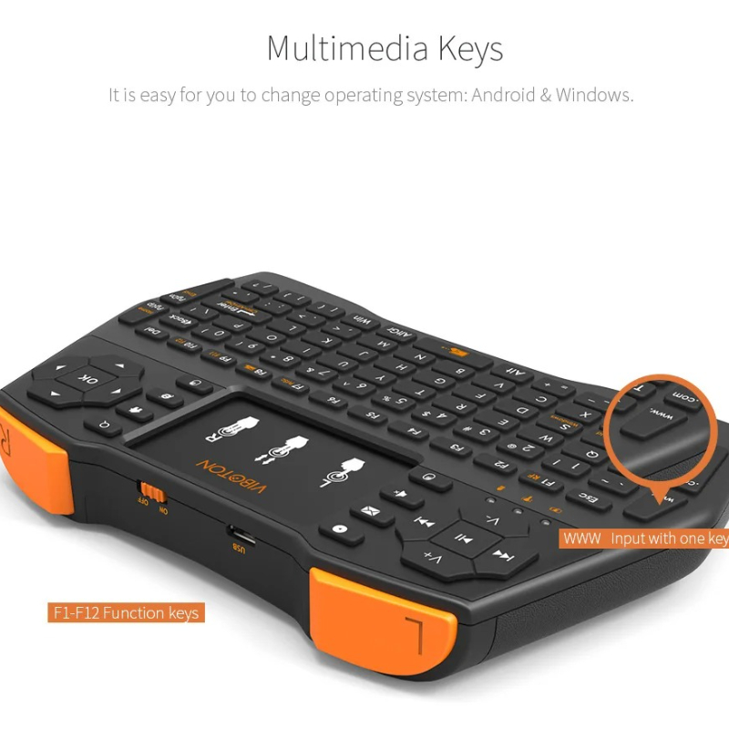 Ratón inalámbrico Tricolor con - Tablet Accessories Keyboard reseña y precio