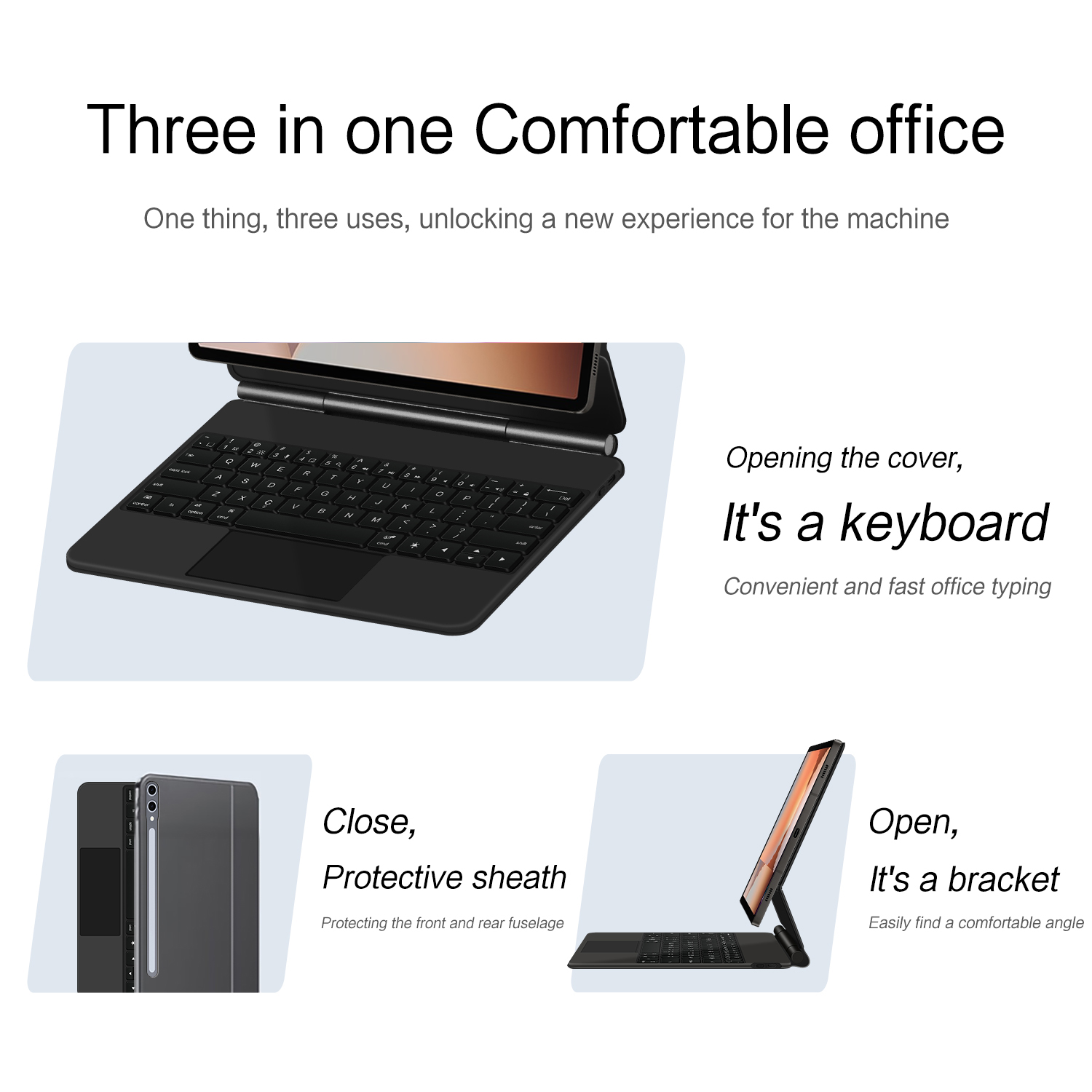 Funda con Teclado Magic Keyboa - Tablet Keyboard Case reseña y precio